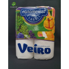 Полотенца бумажные 2-сл (2рул) Veiro Classic